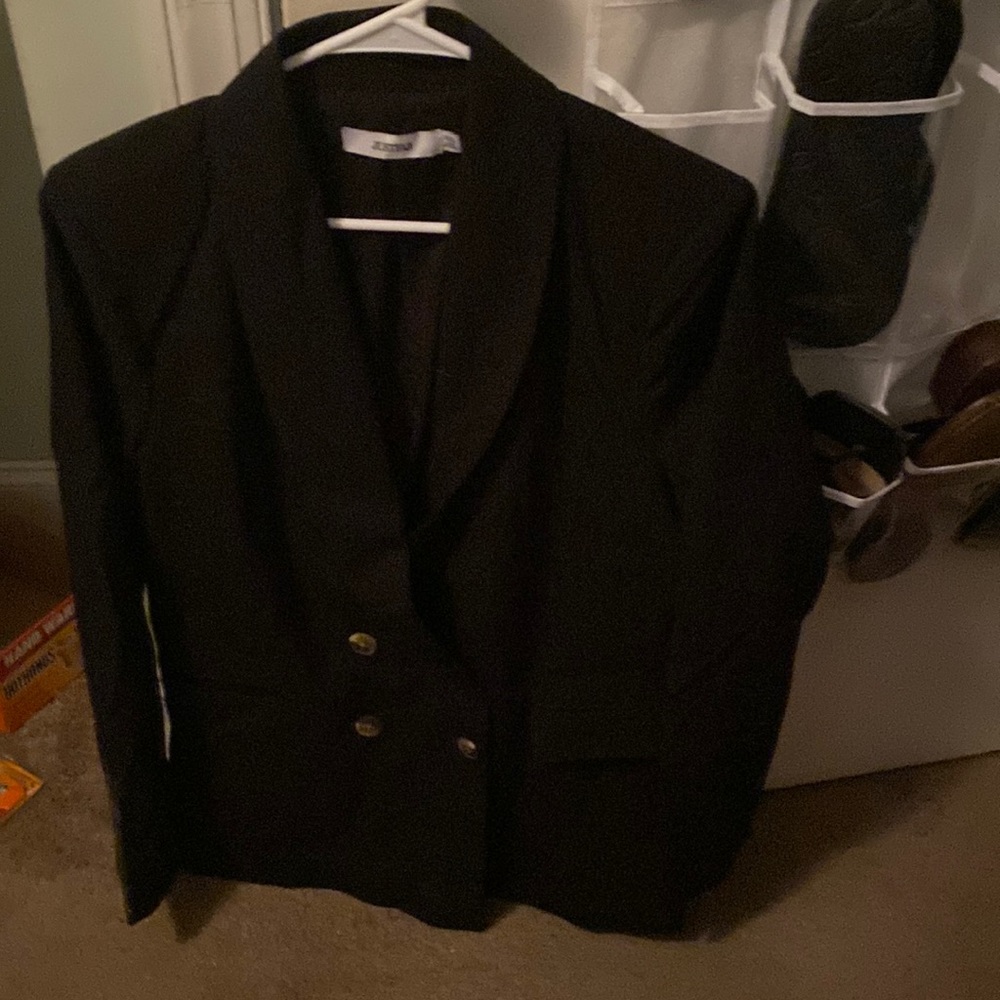 Standard womens black blazer